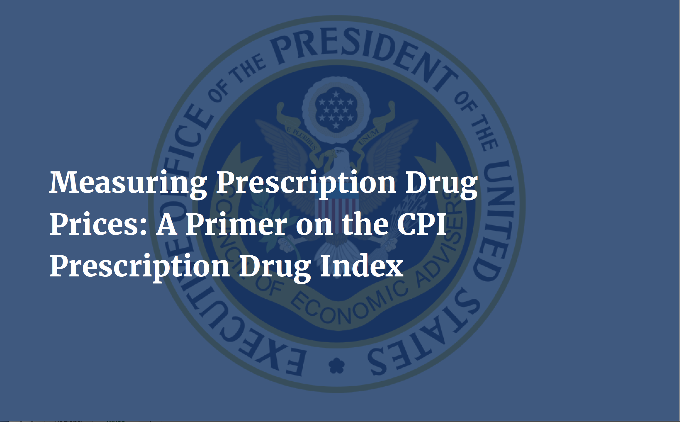 Measuring Prescription Drug Prices_CPI-Rx Primer Measuring Prescription Drug Prices_CPI-Rx Primer