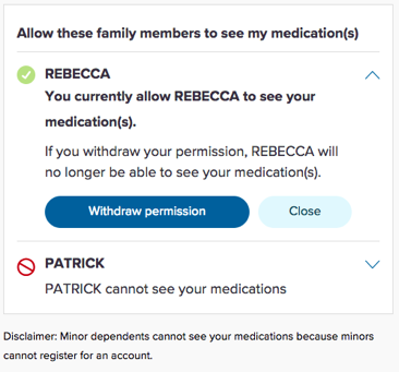 Family Sharing – new feature on Rx Savings Solutions Family Sharing – new feature on Rx Savings Solutions